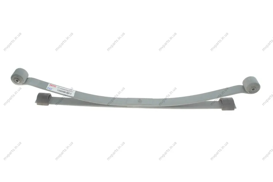 Ресора задня Ford Connect 02- (к-кт 2-x листова) (60/662/593) 1/13mm + 1/11mm 2T145560ER0019 Z/T TES 2T145560ER0019-Z-T (фото 1)