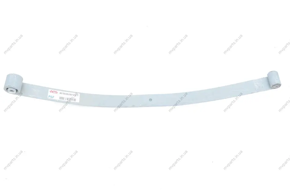 Ресора задня коренева Fiat Doblo Cargo 01- (однолистова) (70/665/595) (13mm) (изгиб 177mm) 467669620019 Z/T TES 467669620019-Z-T (фото 1)