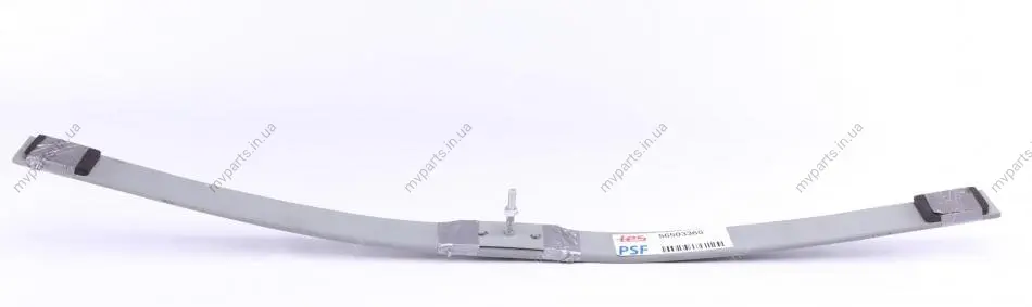 Ресора задня підкорінна Ford Transit 00- (ізогнутий) (1/16mm) (60/620/620) 5650336519 Z/Z TES 5650336519-Z-Z (фото 1)