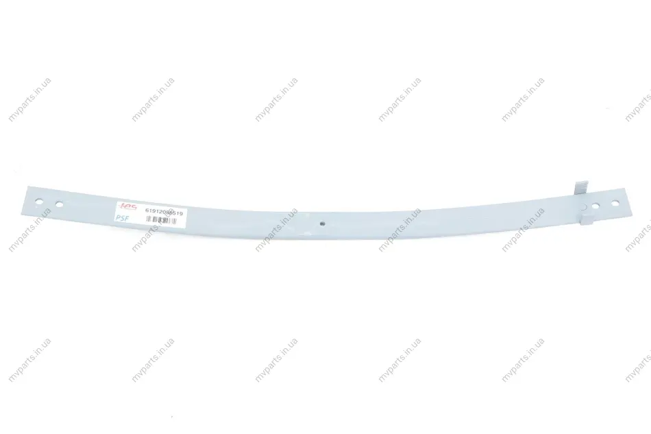 Ресора задня підкорінна Fiat Ducato 06- (підсилювач) (70/640/665) (18mm) TES 61912086519 (фото 1)