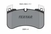 Колодки гальмівні (передні) Land Rover Defender 19-/Discovery 16-/Range Rover 12- 4x4 (Brembo) Q+ TEXTAR 2058101 (фото 1)