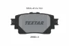 Колодки гальмівні (задні) Toyota Rav4 18-/Highlander 19- (з датчиком) TEXTAR 2058201 (фото 1)