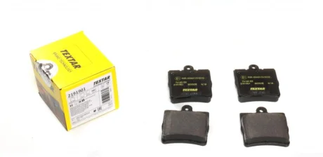 Колодки гальмівні (задні) MB (W202/203/208/210) 93-11 (Teves) Q+ TEXTAR 2191901