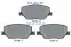 Колодки гальмівні (передні) Fiat 500X 1.4-1.6/1.6-2.0D 14-/ Jeep Renegade1.4-1.6/2.0CRD 14- Q+ TEXTAR 2216501 (фото 1)