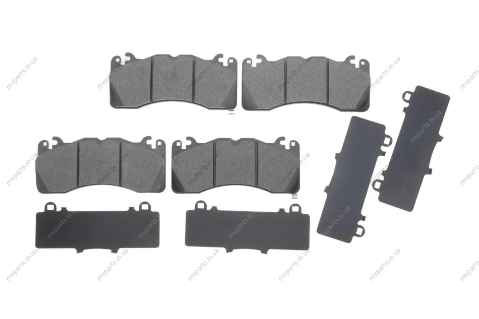 Колодки гальмівні (передні) Ford USA Mustang 14-23 (Brembo) TEXTAR 2269101 (фото 1)