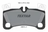 Колодки гальмівні (задні) Audi Q7 06-16/Porsche Cayenne 02-10/VW Touareg 02-10 (Brembo) TEXTAR 2461401 (фото 1)