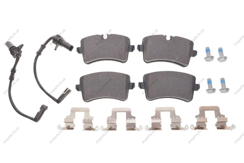 Колодки гальмівні (задні) Audi A6/A7 10- (Lucas;300mm) Q+ (з датчиком L=210mm) TEXTAR 2521402 (фото 1)