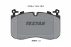Колодки гальмівні (передні) BMW XM (G09) 22- (S68/B58) (Brembo) TEXTAR 2692101 (фото 1)