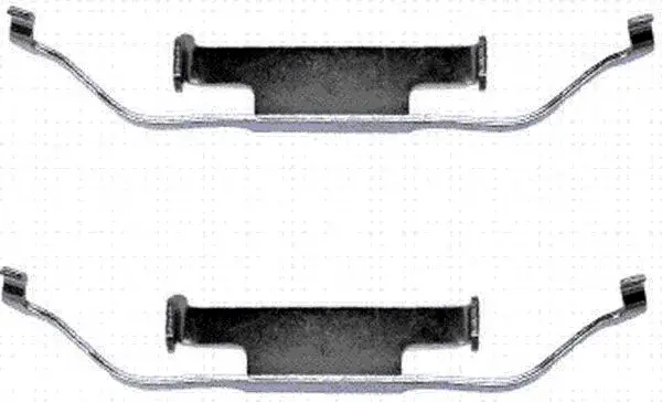 Планка супорта (заднього) прижимна (к-кт) BMW 3 (E90)/7 (E32)/5 (E34) (Teves) TEXTAR 82028700 (фото 1)
