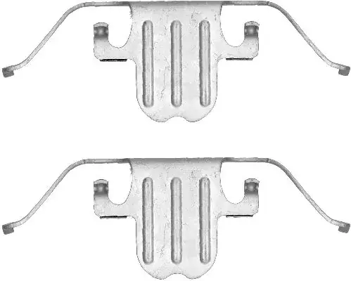 Планка супорта (переднього) прижимна (к-кт) BMW 1 (E81/E87)/3 (E90-93)/5 (E60/F10) 03- (Ate-Teves) TEXTAR 82074500 (фото 1)