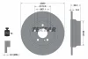 Диск гальмівний (задній) MB E-class (W211/W212/S211/S212) 02-09 (300x10) PRO+ TEXTAR 92115405 (фото 1)