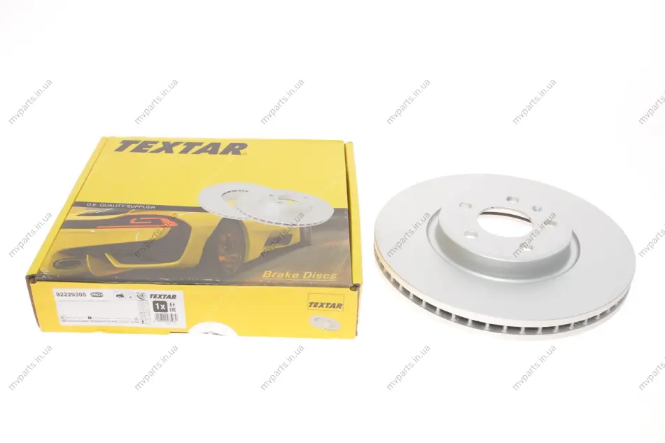 Диск гальмівний (передній) Audi A4/A6/A7/Q5 07- (320х30) PRO+ TEXTAR 92229305 (фото 1)