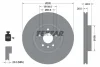 Диск гальмівний (передній) Ford Focus/ Kuga II 07-/Connect 13- (320x25) PRO+ TEXTAR 92282105 (фото 1)