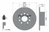 Диск гальмівний (задній) Skoda Octavia III 1.0-2.0 12- (253x10) PRO TEXTAR 92306603 (фото 1)
