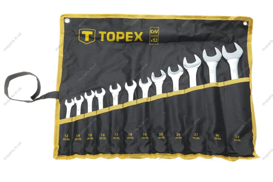 Набір ключів ріжково-накидних 13-32 мм 12 од. TOPEX Topex 35D758 (фото 1)