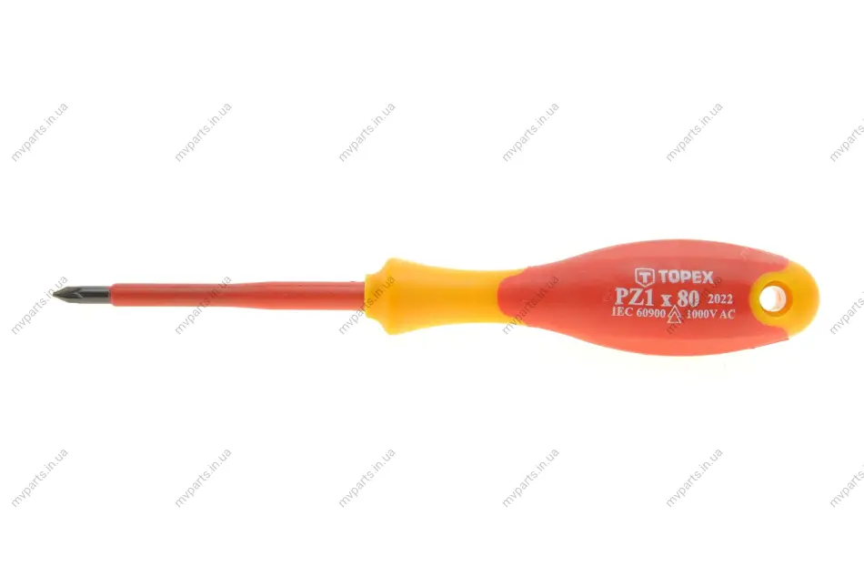 Викрутка 1000В PZ1 80 мм TOPEX Topex 39D479 (фото 1)