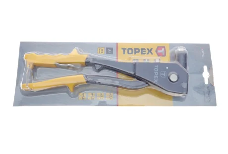 Заклепник для заклепок алюмінієвих (d=2.4/3.2/4.0/4.8mm) TOPEX Topex 43E701