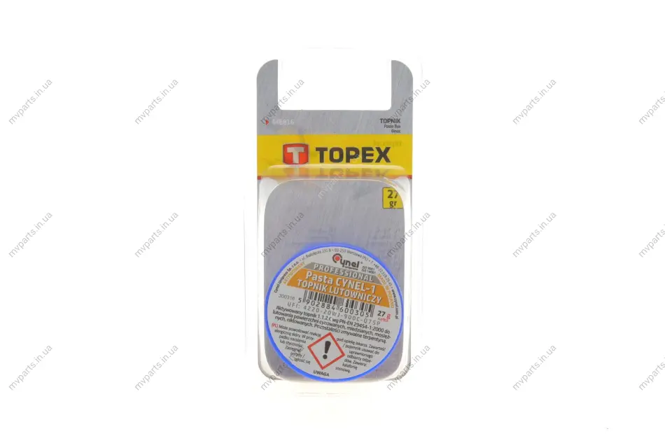 Флюс для м\'якого паяння Cynel (27g) TOPEX Topex 44E816 (фото 1)