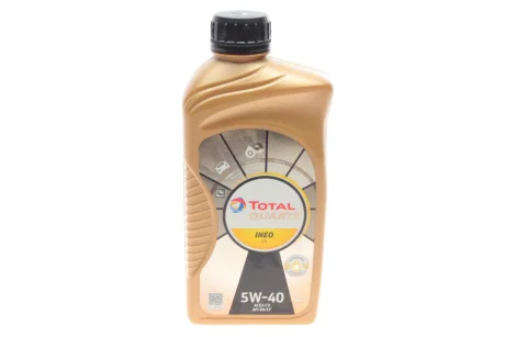 Олива 5W40 Quartz INEO C3/GM DEXOS2 (1L) TOTAL 213789