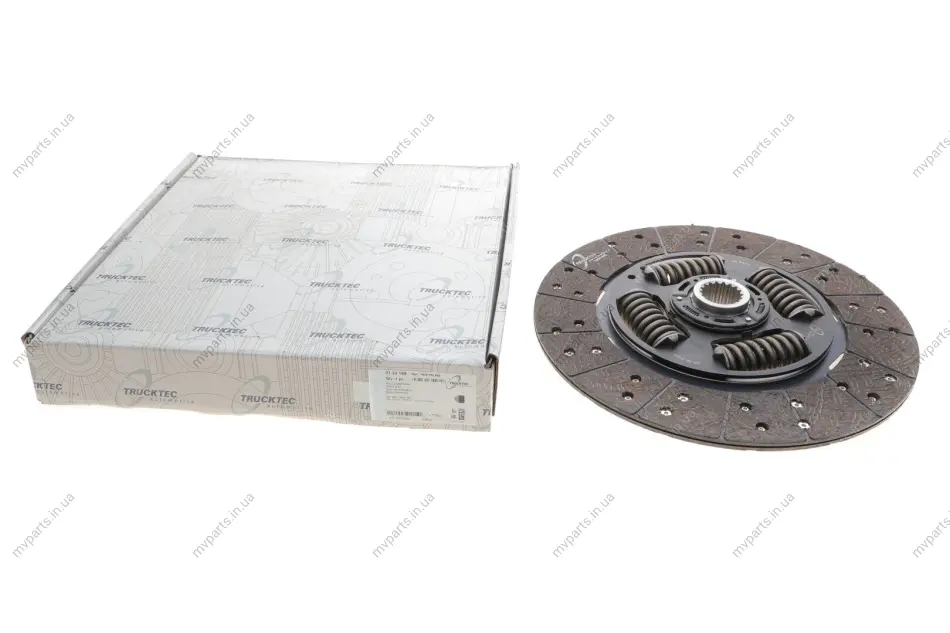 Диск зчеплення MB Vario 4.3 (d=362mm) AUTOMOTIVE 01.23.168 TRUCKTEC 01-23-168 (фото 1)