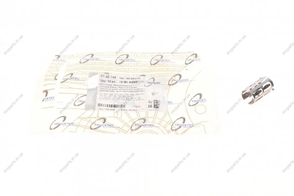 Втулка датчика ABS MB Sprinter/VW LT 96-06 AUTOMOTIVE 01.42.148 TRUCKTEC 01-42-148 (фото 1)