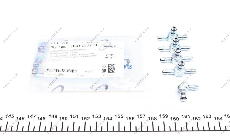 Ремкомплект шланга зливу MB Sprinter 2.7CDI (метал) AUTOMOTIVE 02.13.218 TRUCKTEC 02-13-218 (фото 1)