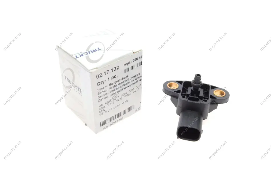 Датчик тиску наддува MB C-class (W204)/E-class (W212) 07-15 AUTOMOTIVE 02.17.132 TRUCKTEC 02-17-132 (фото 1)