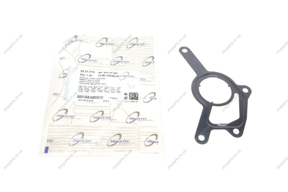 Прокладка насосу вакуумного MB Sprinter 3.0CDI AUTOMOTIVE 02.21.010 TRUCKTEC 02-21-010 (фото 1)