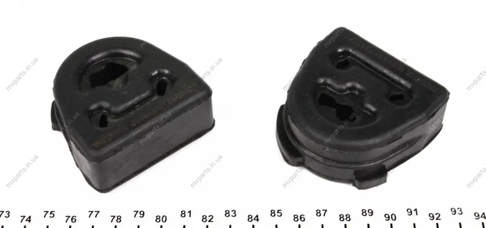 Гумка глушника MB Sprinter/VW LT 96-06 AUTOMOTIVE 02.39.042 TRUCKTEC 02-39-042 (фото 1)