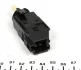Датчик педалі гальма MB Sprinter/VW LT AUTOMOTIVE 02.42.270 TRUCKTEC 02-42-270 (фото 4)
