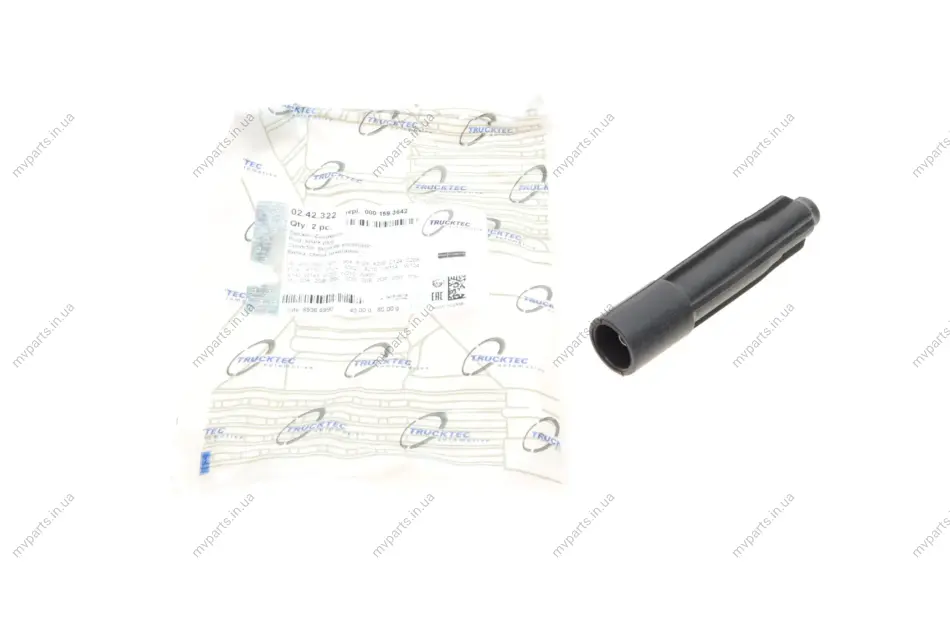 Наконечник свічки запалювання MB E-class (W124/W210) 93-03/ Sprinter 95-06 (M111) AUTOMOTIVE 02.42.322 TRUCKTEC 02-42-322 (фото 1)