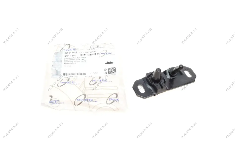 Направляюча дверей (бічних) MB Sprinter/VW Crafter 06- (на дверей) AUTOMOTIVE 02.54.059 TRUCKTEC 02-54-059 (фото 1)
