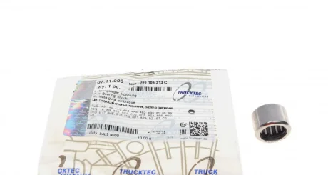 Підшипник колінвалу Audi/VW 1.6D/TD-1.9TDI (15x21x15) AUTOMOTIVE 07.11.008 TRUCKTEC 07-11-008