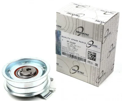 Ролик ГРМ VW Caddy 1.6E/T5 2.0E (натяжний) AUTOMOTIVE 07.12.037 TRUCKTEC 07-12-037