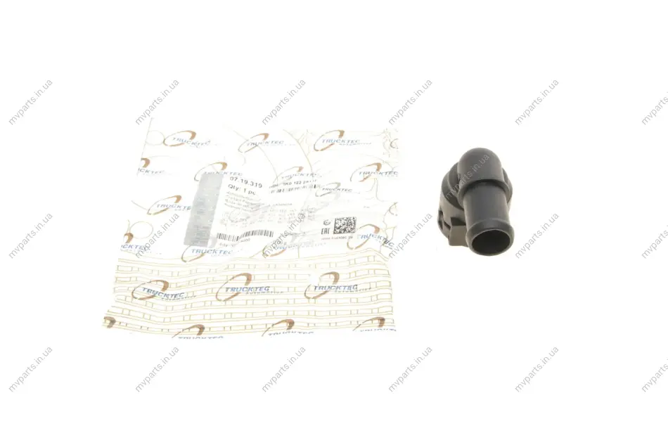 Фланець системи охолодження VW Caddy 1.9TDI 96-04 AUTOMOTIVE 07.19.319 TRUCKTEC 07-19-319 (фото 1)