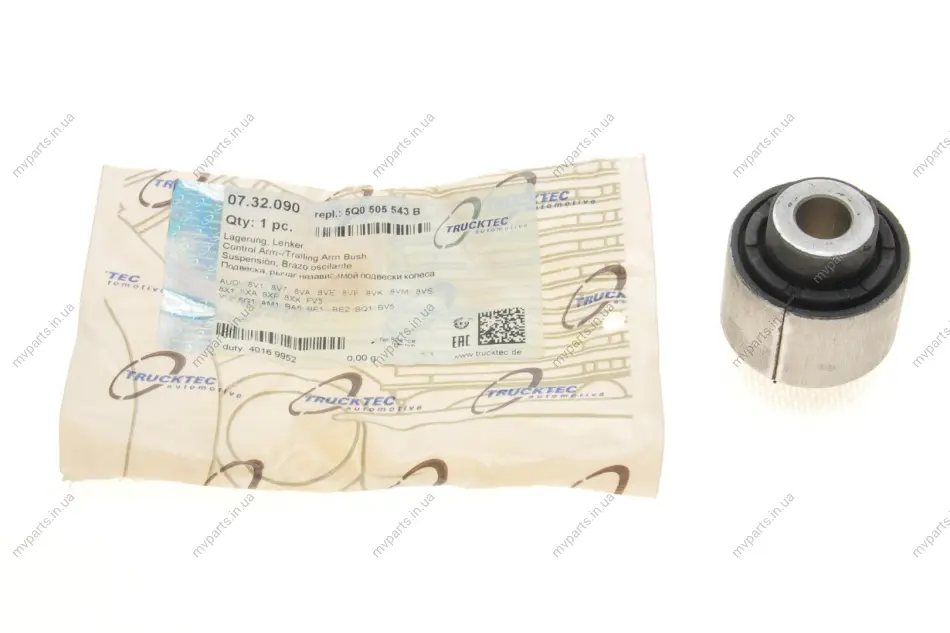 Сайлентблок важеля (заднього) VW Golf VII/Passat/Touran 12- AUTOMOTIVE 07.32.090 TRUCKTEC 07-32-090 (фото 1)