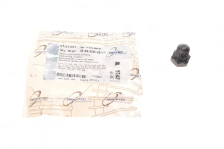 Болт зливу оливи VW T5 2.0 TSI 11-15 (M14x1.50x12) AUTOMOTIVE 07.67.001 TRUCKTEC 07-67-001