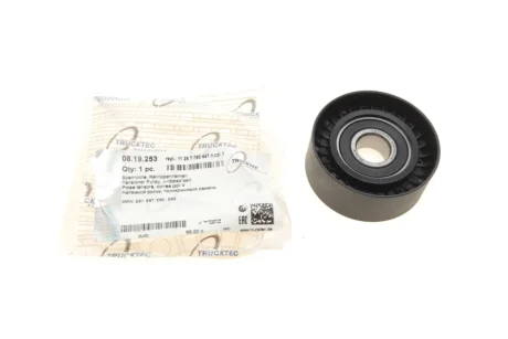 Ролик генератора BMW 1(E87)/3(E90-93) 2.0/3.0D 03-13 N47/M57 (натяжний) (64x26) AUTOMOTIVE 08.19.253 TRUCKTEC 08-19-253