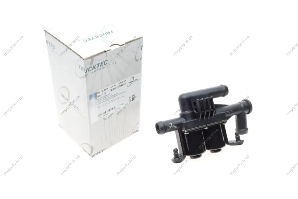 Кран пічки BMW 5 (F10)/7 (F01-F04) 09-16 N52/N55/N57/N63/N74/S73 AUTOMOTIVE 08.19.269 TRUCKTEC 08-19-269 (фото 1)