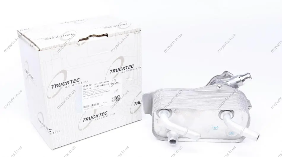 Радіатор масляний АКПП BMW 1(E81-88)/3(E90-93) 1.6-3.0D 04-15 (теплообмінник) AUTOMOTIVE 08.25.037 TRUCKTEC 08-25-037 (фото 1)