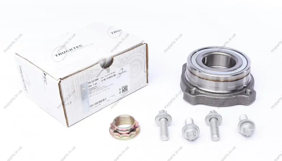 Підшипник маточини (задньої) BMW X5 (E70/F15/F85)/X6 (E71/E72/F16/F86) 08- AUTOMOTIVE 08.32.099 TRUCKTEC 08-32-099 (фото 1)