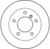 Диск гальмівний MB SPRINTER, VW LT 28-35, задн. (вир-во) TRW DF4088S (фото 2)