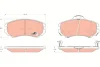 Колодка гальм. диск. HYUNDAI SONATA, TUCSON, KIA SOUL передн. (вир-во) TRW GDB3352 (фото 1)