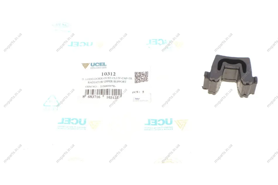 Подушка радіатора Dacia Logan/Sandero 12- UCEL UC-EL 10312 (фото 1)