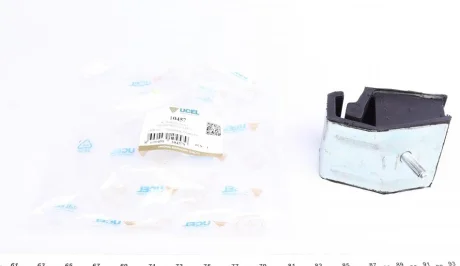 Подушка двигуна (передня) (L) Renault Megane I 1.4-1.6 / Rapid 1.2 -03 UCEL UC-EL 10457