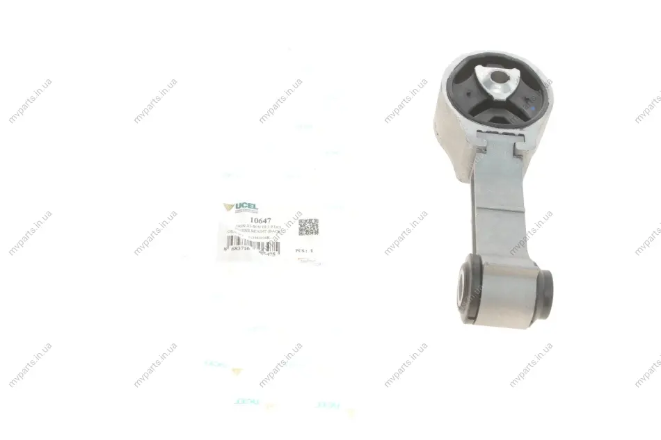 Подушка двигуна (верхня) (R) Renault Megane III 1.9 dCi 08- UCEL UC-EL 10647 (фото 1)