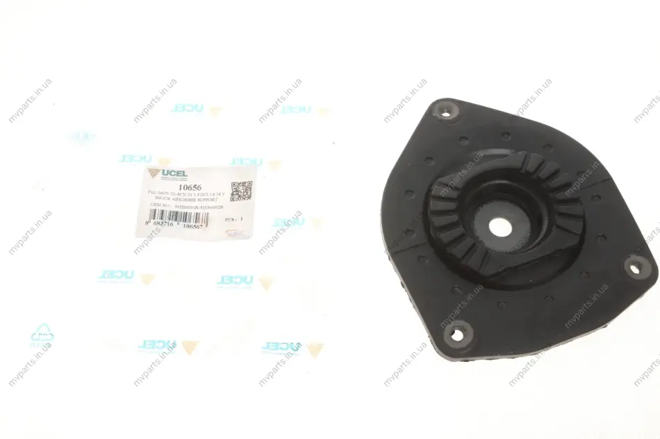 Подушка амортизатора (переднього) Renault Fluence 1.5-2.0 10- UCEL UC-EL 10656 (фото 1)