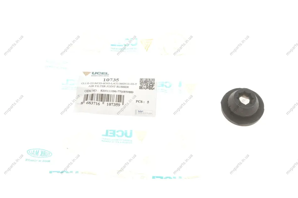 Кронштейн кріплення корпуса фільтра повітряного Renault Kangoo/Megane III/Scenic III 09- UCEL UC-EL 10735 (фото 1)