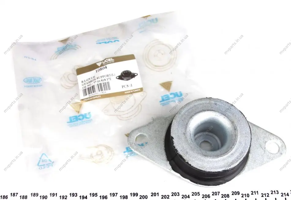 Подушка КПП Renault Laguna I 93-01 (L) UCEL UC-EL 10804 (фото 1)