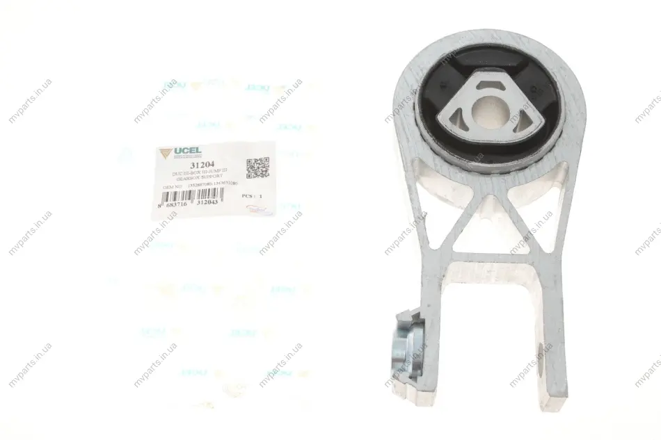 Подушка двигуна (нижня) (R) Fiat Ducato 06- UCEL UC-EL 31204 (фото 1)